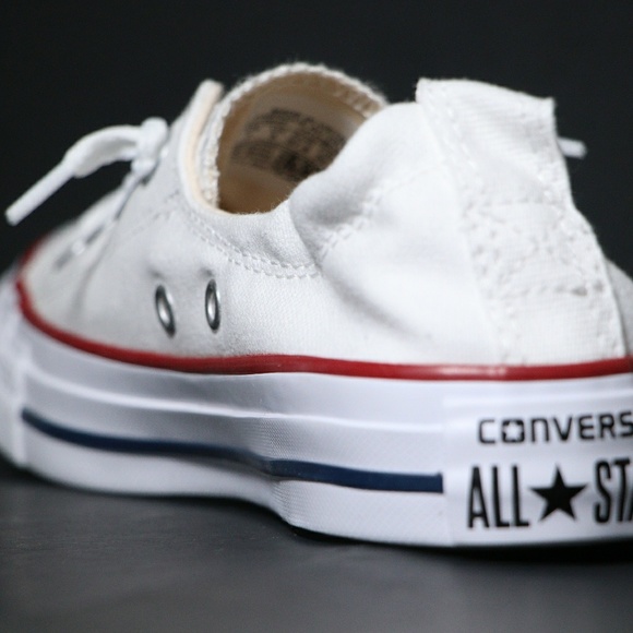 Converse White Shoreline All Star Slip Ons - Picture 6 of 7